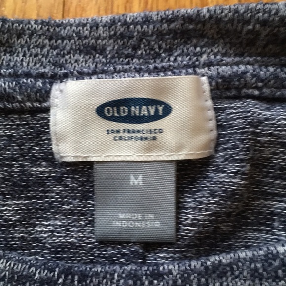 NWOT Navy/gray lightweight sweatshirt/ top - Picture 4 of 4